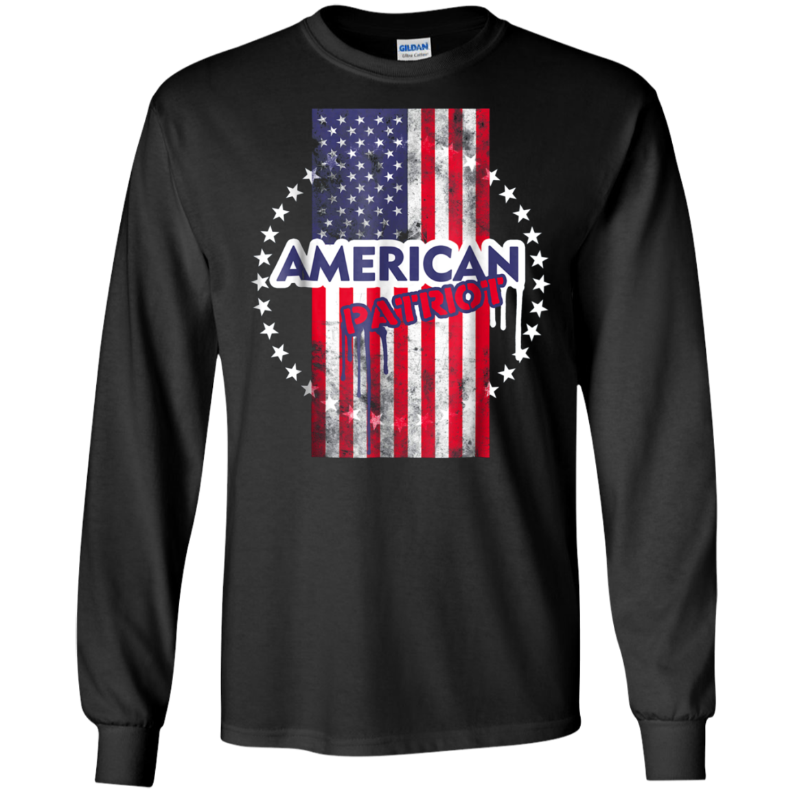American Patriot - Unique Flag Holiday T Shirt 4th July Gift
