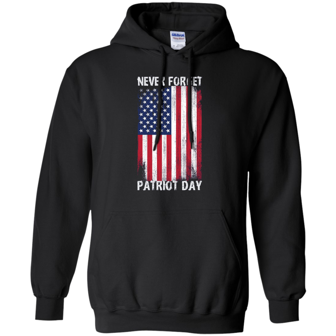 American Flag Never Forget 9/11 T-Shirt - Patriot Day Tee
