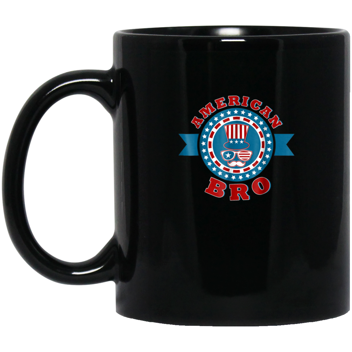 4th of July T-Shirt - Proud Fourth of July American Bro Tee