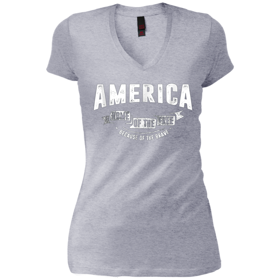 America Home of the Free Because of the Brave Shirt 2018