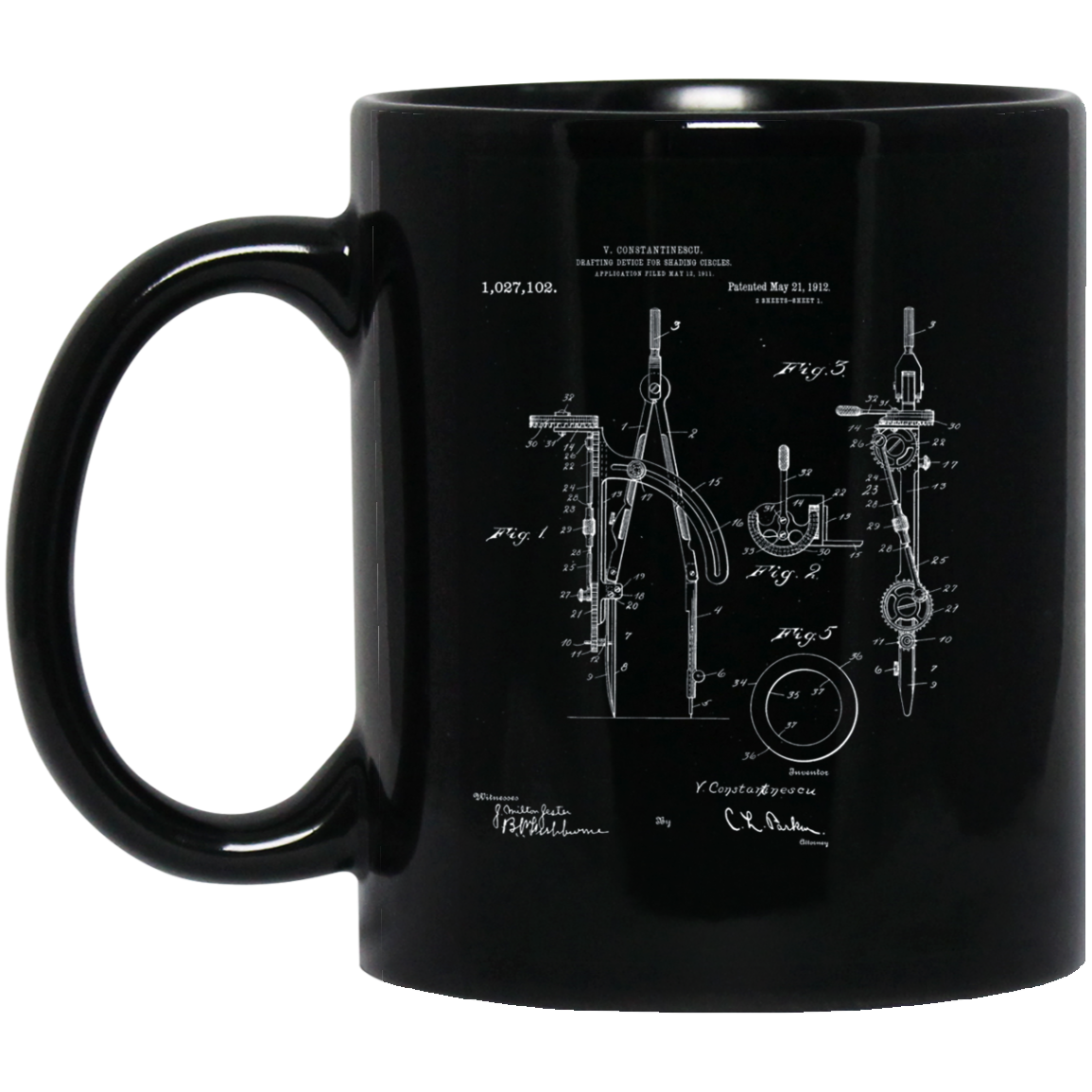 Architect T-Shirt Architect Student gift, Drafting Compass