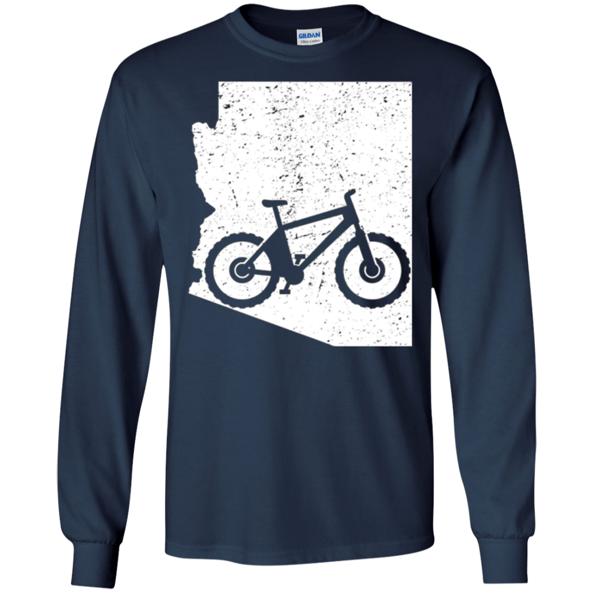 Arizona Mountain Bike Shirt: Biking Cycling MTB Biker Gift