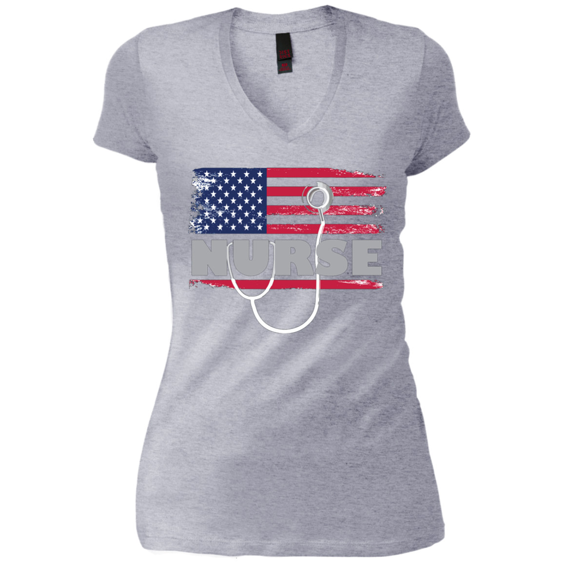 American Flag Nurse 2018 T-Shirt