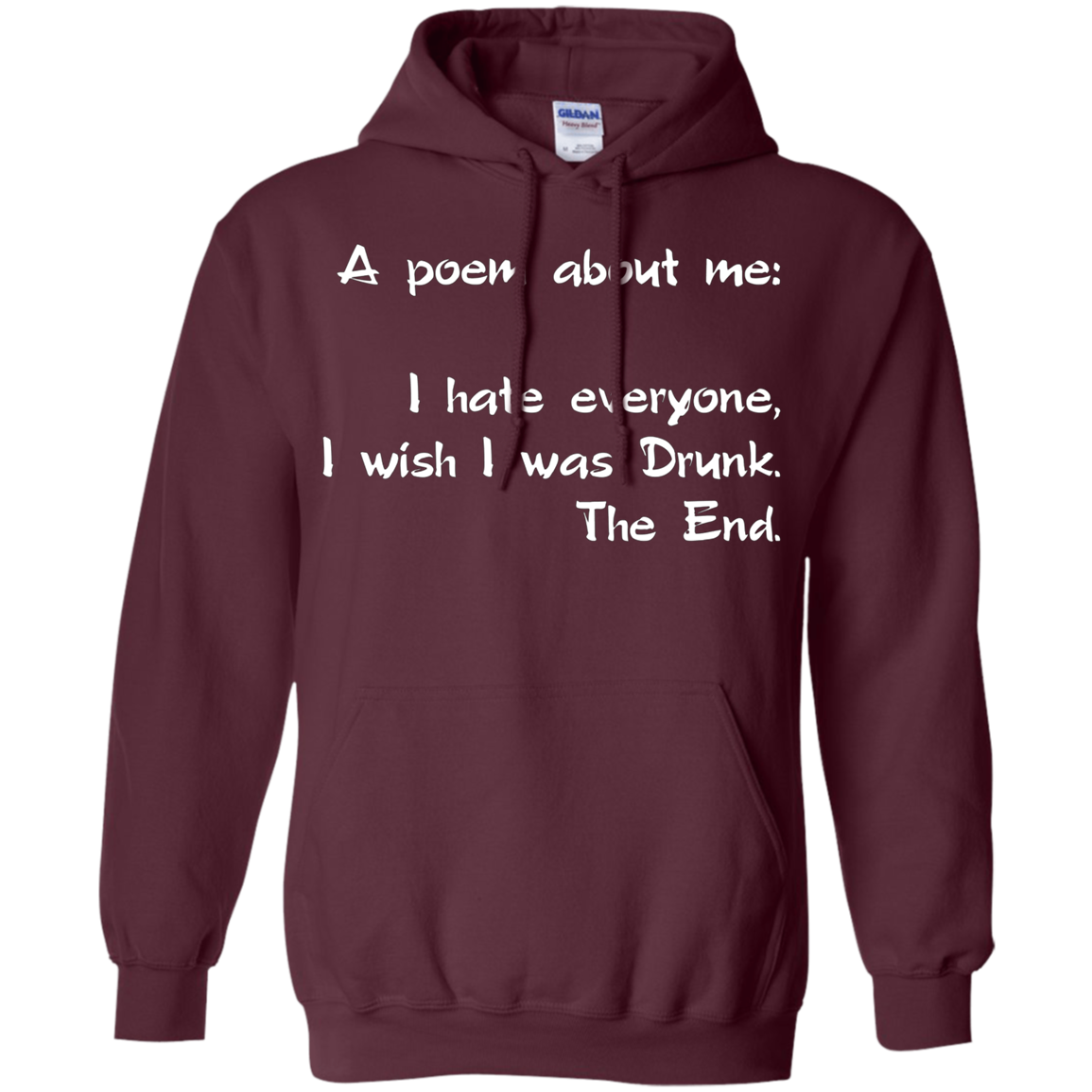 A Poem About Me - I Hate Everyone I Wish I Was Drunk The End