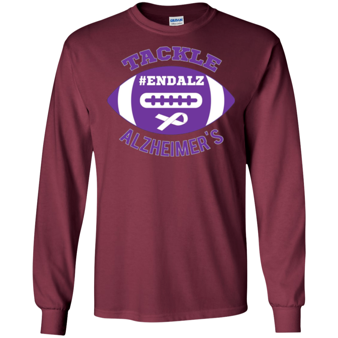 Alzheimer Awareness T-shirt #ENDALZ ALZHEIMER'S awareness