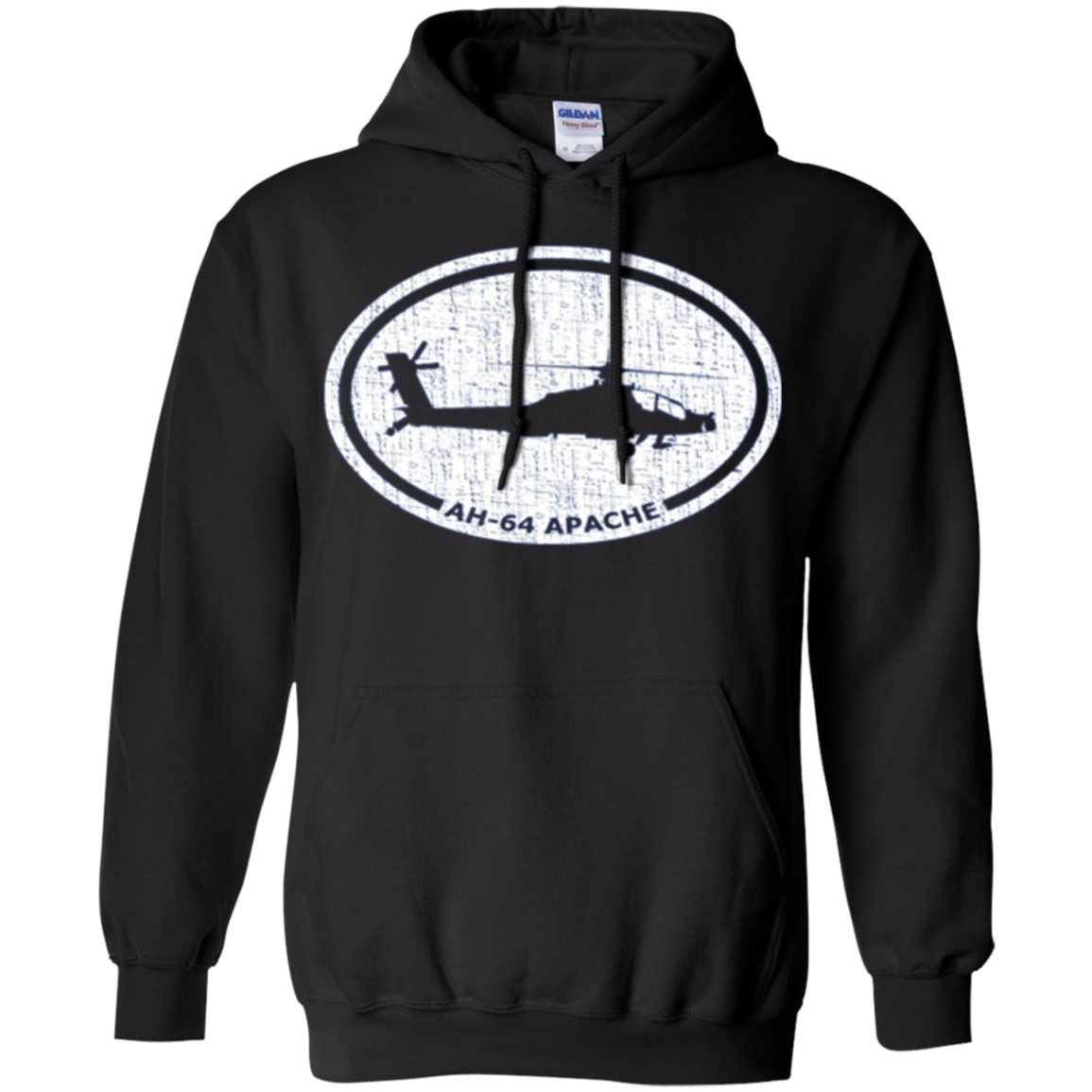 AH-64 Apache Attack Helicopter Long Sleeve T-Shirt