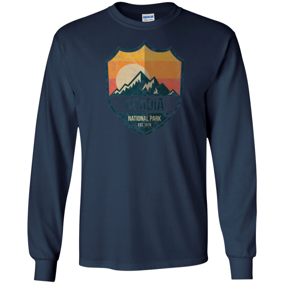 Acadia National Park T Shirt Maine Souvenir Gift Shirt
