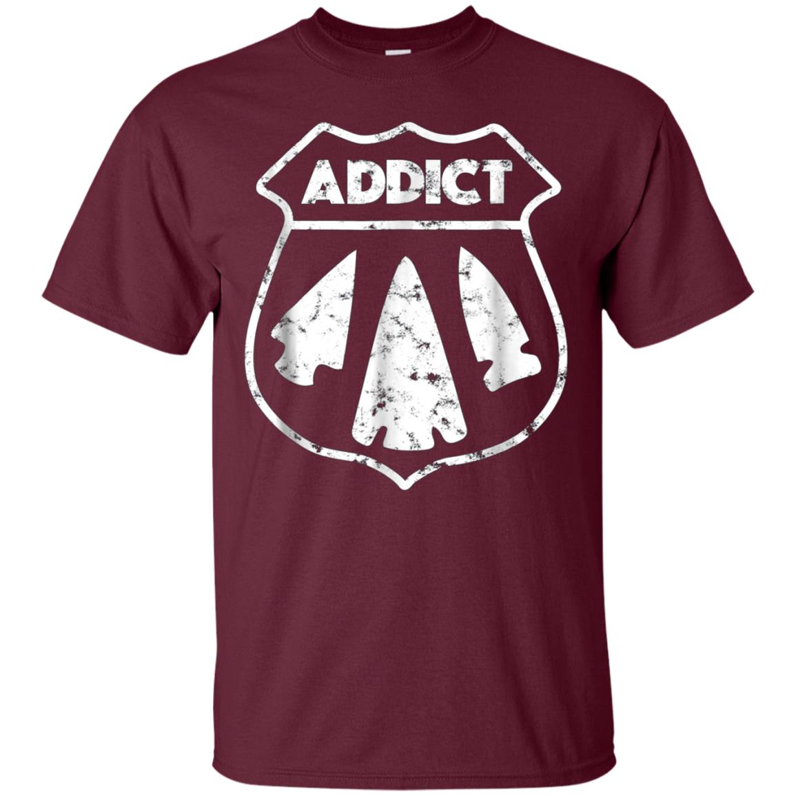 Arrowhead Addict Badge TShirt Arrowhead Hunter Tee