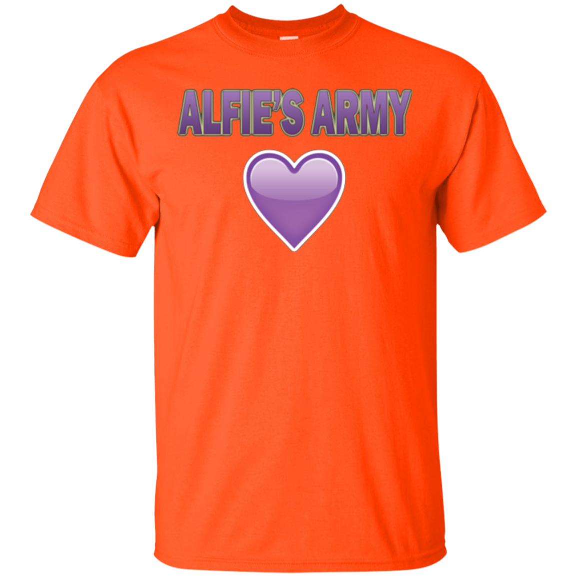 Alfie's Army Charity Fundraising T-shirt #AlfiesArmy