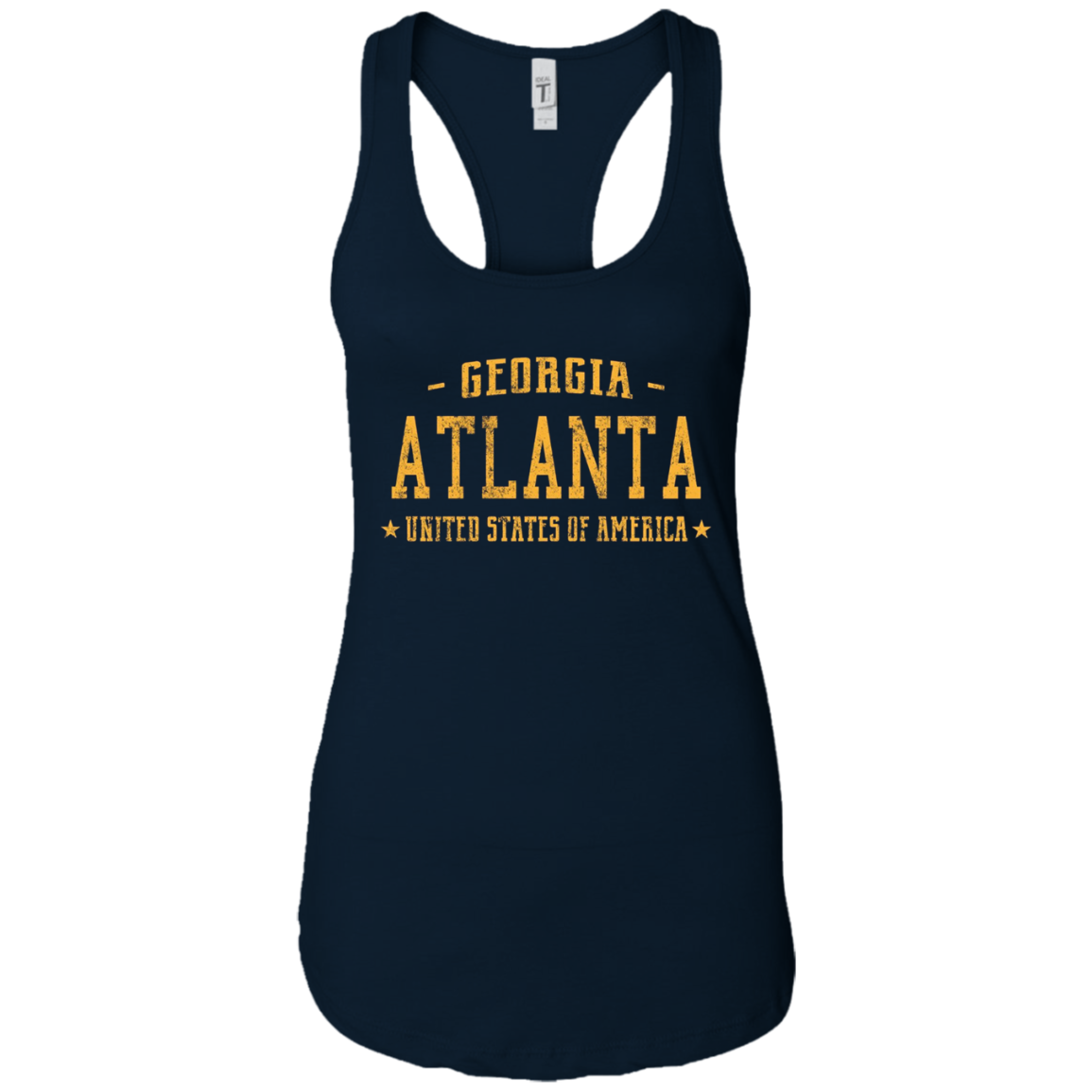 Atlanta Georgia T-Shirt Vintage Sports Design Shirt