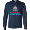 Image of 100% Pure American Proud Artwork T Shirt USA Citizen Gift