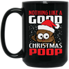 Image of Christmas Tee Nothing Like a Good Christmas Emoji Poop Shirt