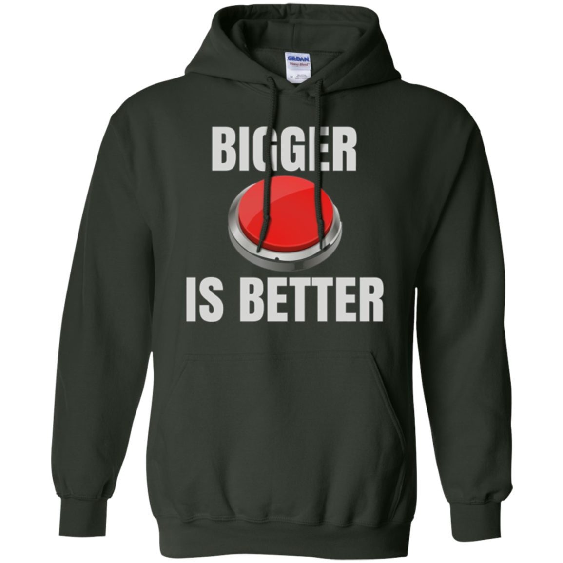 Bigger Is Better Trump Button Funny Quote T Shirt