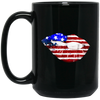 Image of American Flag Sexy Lips Shirt -July 4th Gift