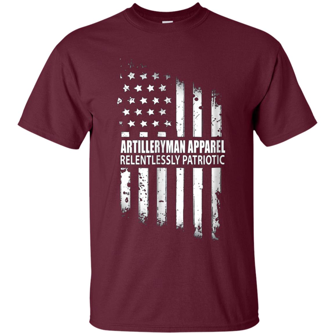 Artilleryman T-shirt, Artillery Apparel Relentless Patriotic