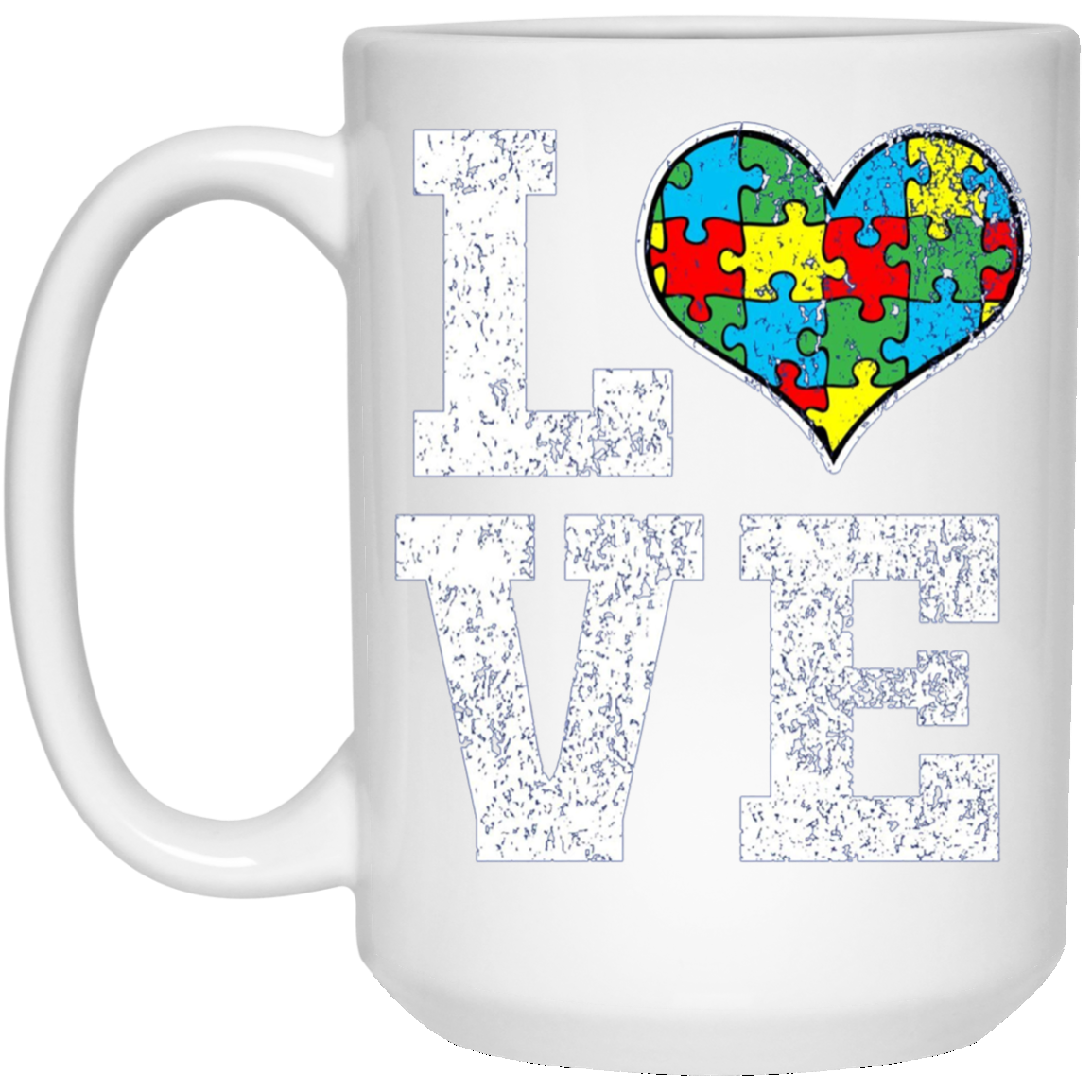 Autism Shirt Love Support Puzzle Heart Autistic Shirt