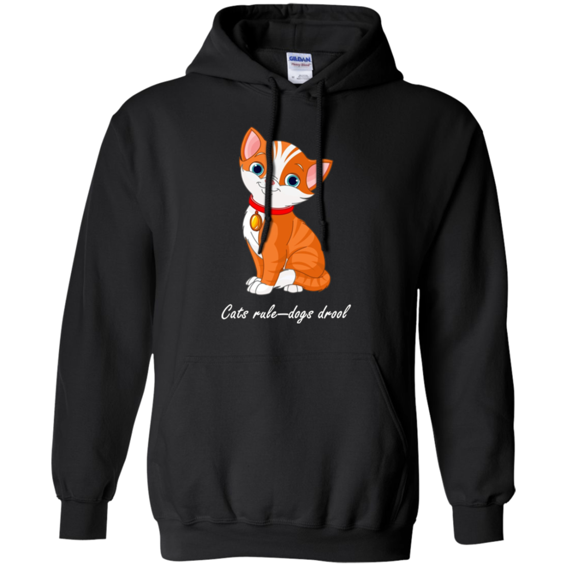 "Cats Rule--Dogs Drool" T-Shirt for Dog Haters