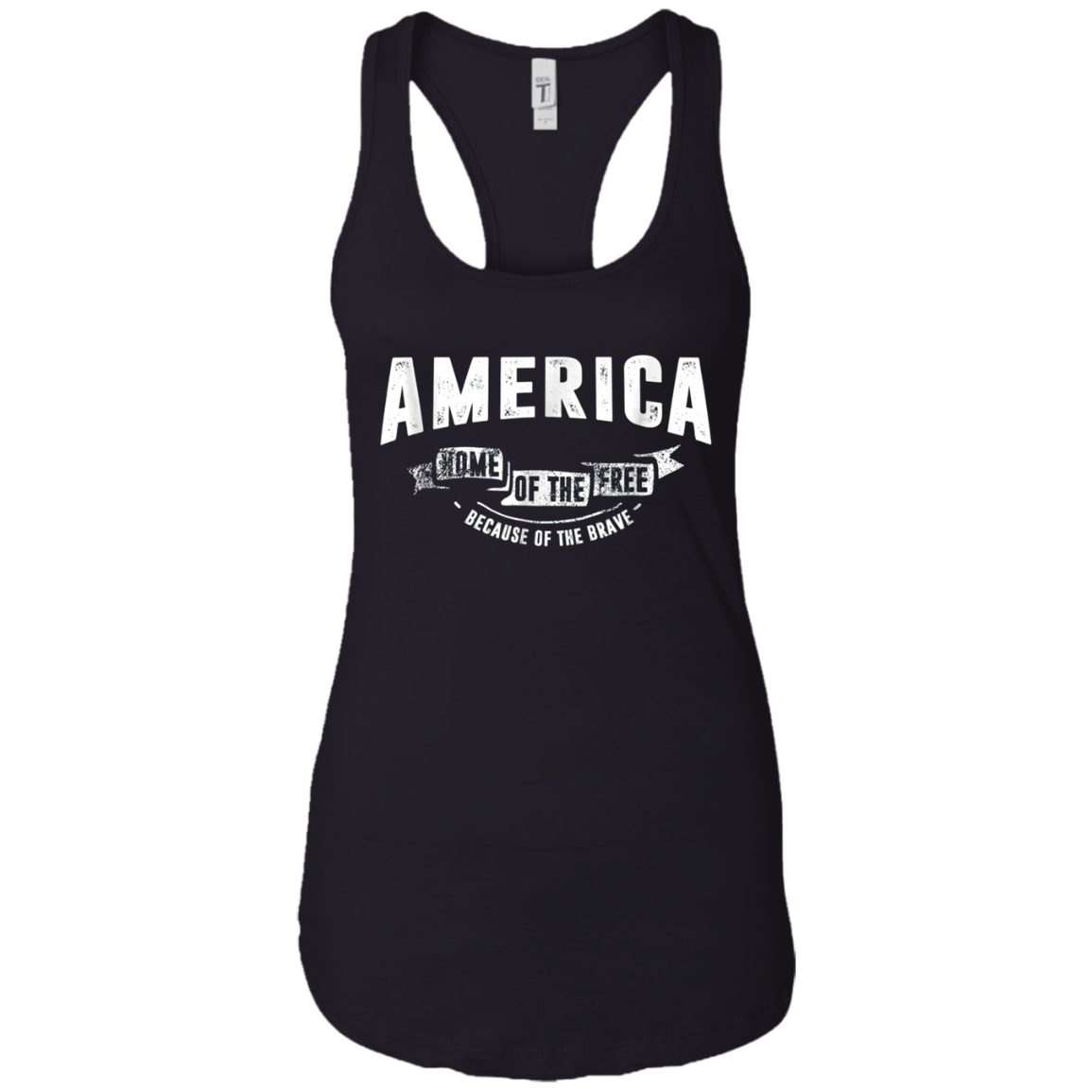 America Home of the Free Because of the Brave Shirt 2018