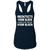 Image of Architects wear black unless it is hot then they wear black