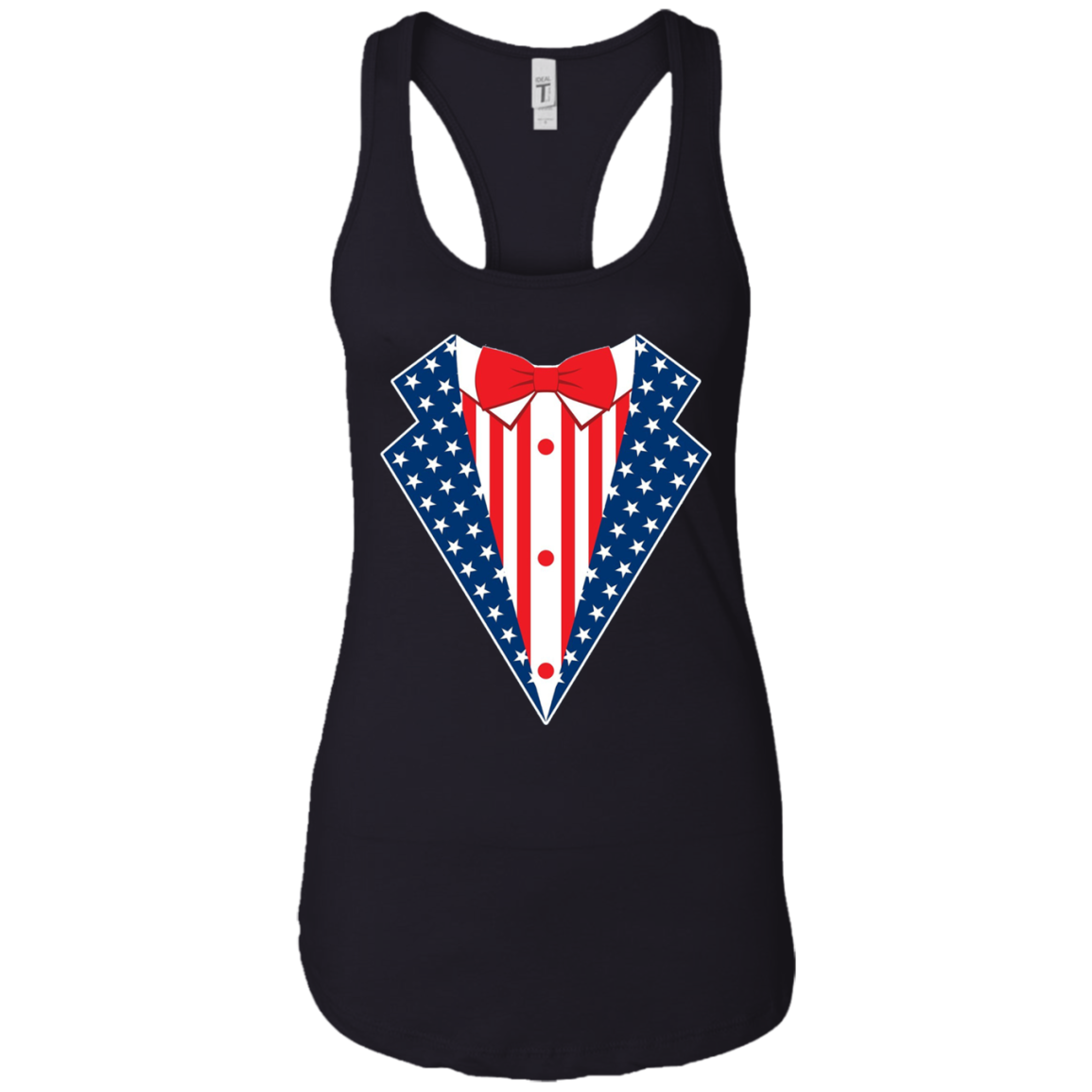 4th of July USA Tuxedo T-shirt