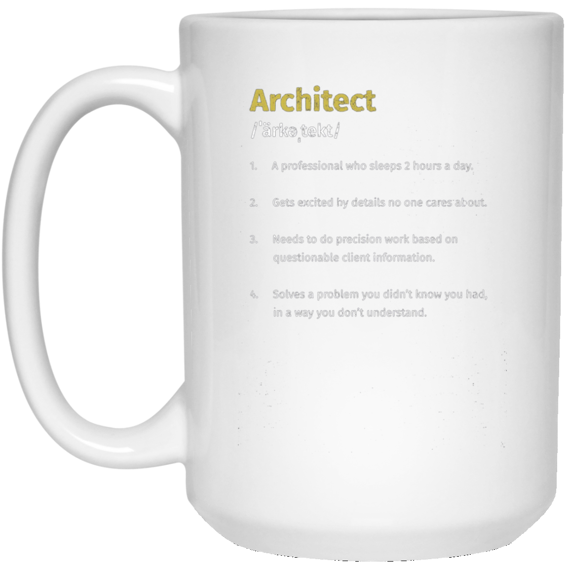 Architect Definition Architecture Distressed Long T-Shirt