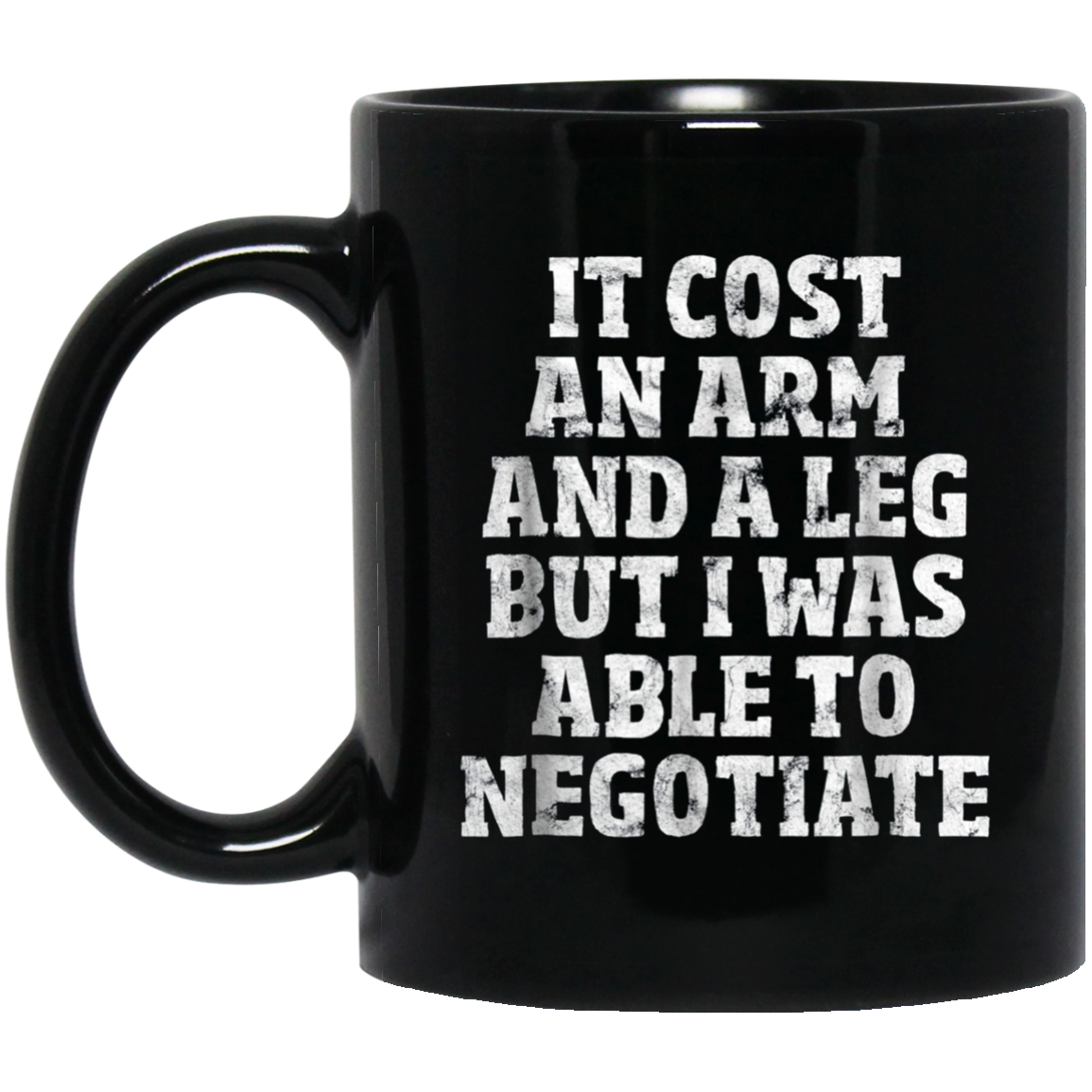 Amputee T-Shirt: Able To Negotiate Funny Leg Amputee Shirt