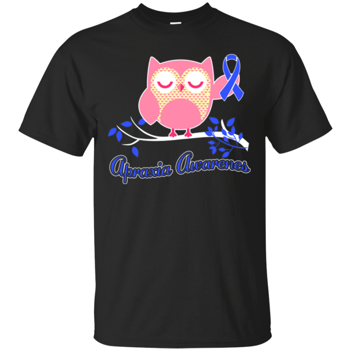 Apraxia Awareness Shirt - Owl Apraxia Awareness