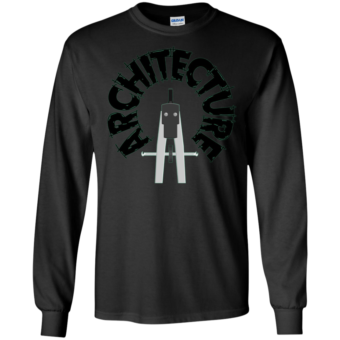 Architecture Student Shirt Architect Compass Drafting Tee