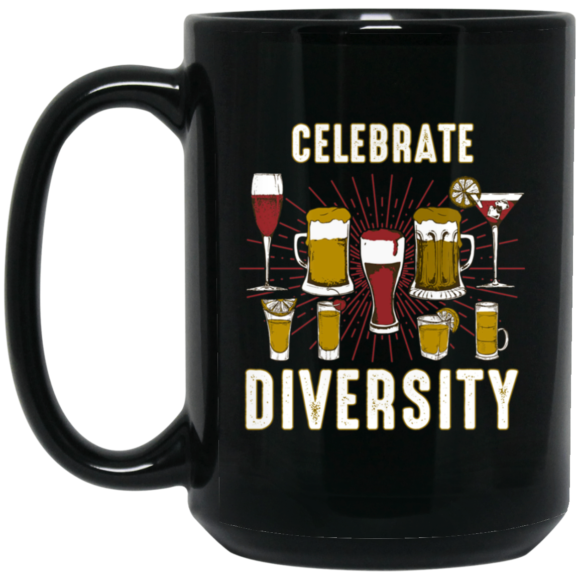 Alcohol Diversity Shirt Celebrate with Beer long sleeve