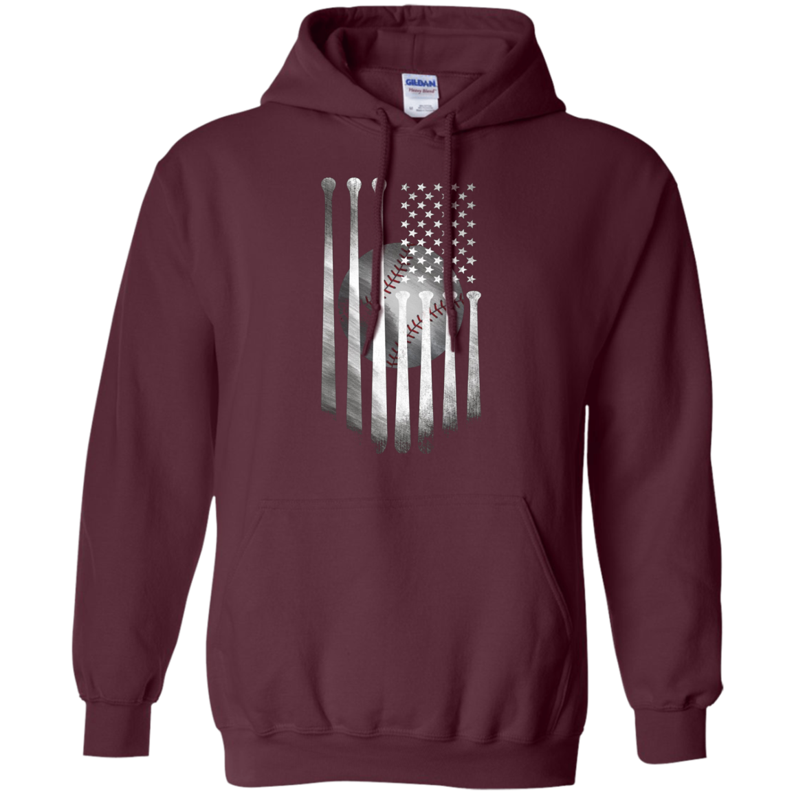 Drapeau Américain Vintage Baseball Drapeau T-Shirt, Papa, Maman, Enfant T