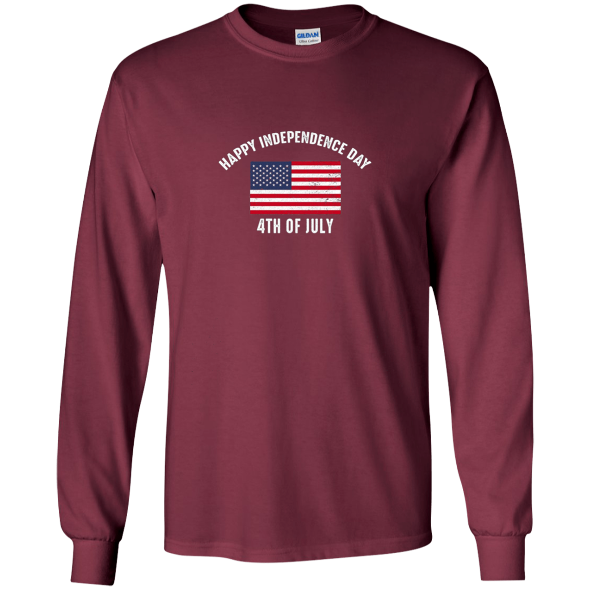 American Independence Day Long Sleeve T Shirt