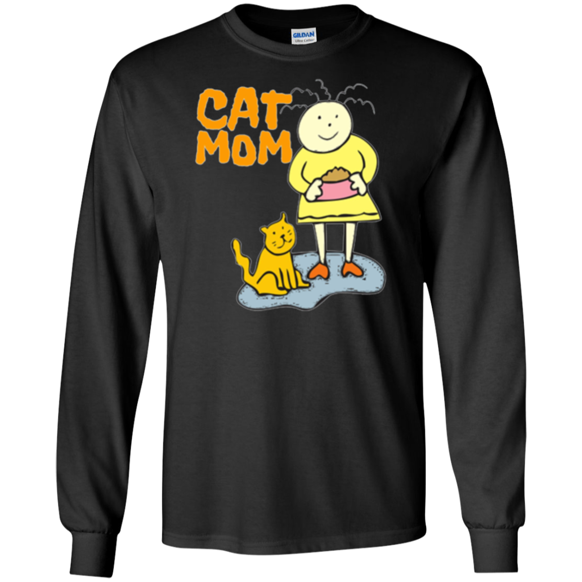 "Cat Mom" Cat Lover Cat Owner Cat Crazy T-Shirt