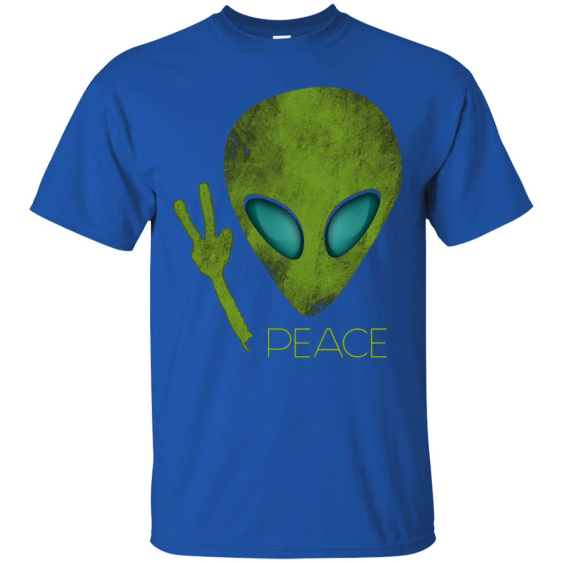 Alien Peace Cool Funny T-Shirt Cute UFO Lover Birthday Gift