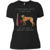 Image of Woman Cannot Survive on Wine A Rhodesian Ridgeback Tshirt