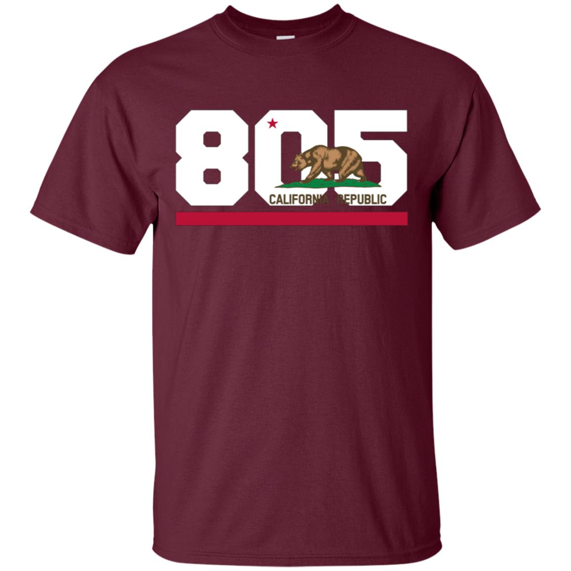 Area Code 805 shirt - Santa Barbara California tshirt