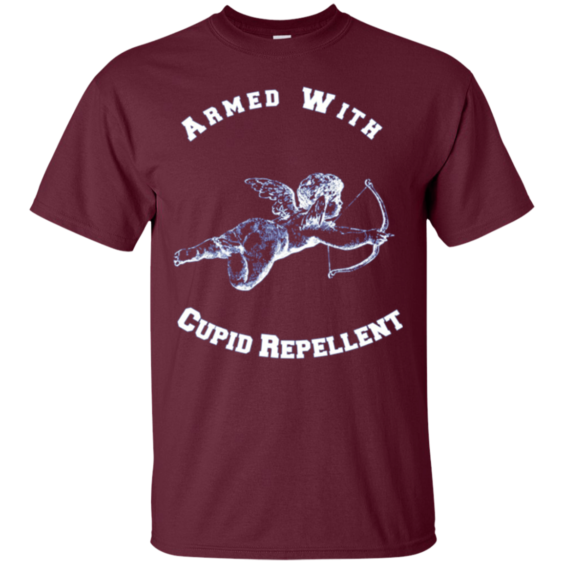 Armed with Cupid Repellent T-shirt