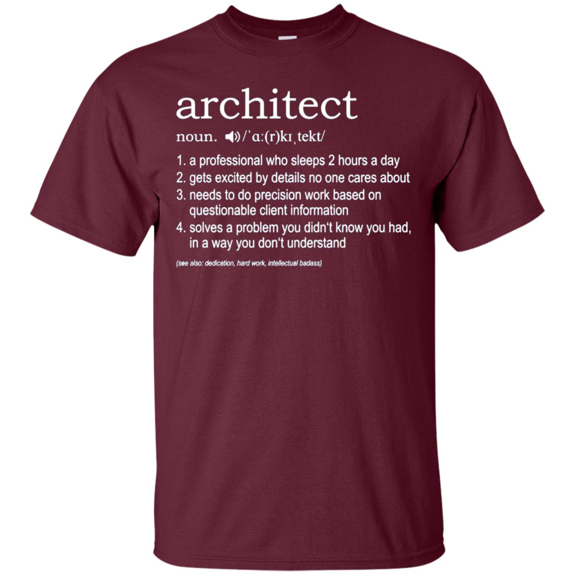Architect Definition T-Shirt - funny TShirt for architects