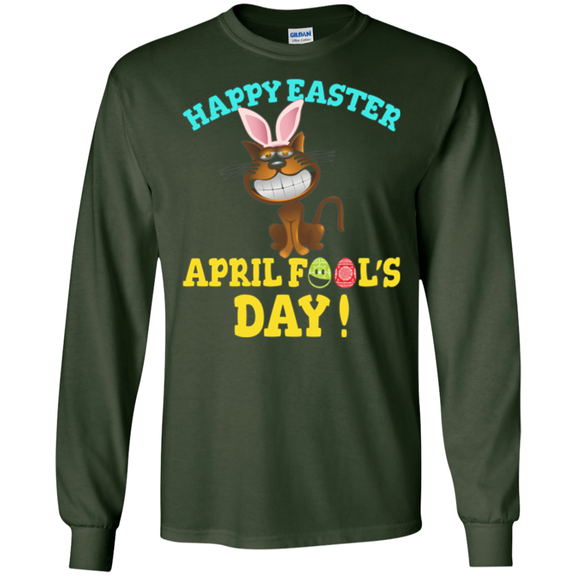 Funny happy Easter April fool's day cats T-shirts Tees