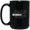 Image of Architect Gift Terms T-Shirt Word Cloud Planner Draftsman