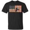 Image of American Flag Motocross BMX T-Shirt