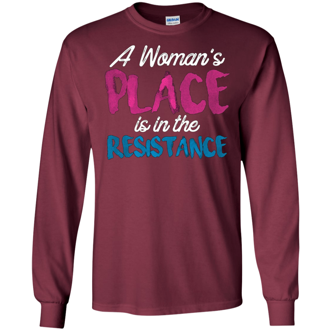 A Women's Place Is In The Resistance T-Shirt Womens Clothing