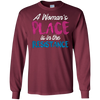 Image of Un endroit féministe est dans le tee-shirt de résistance des vêtements de Womens