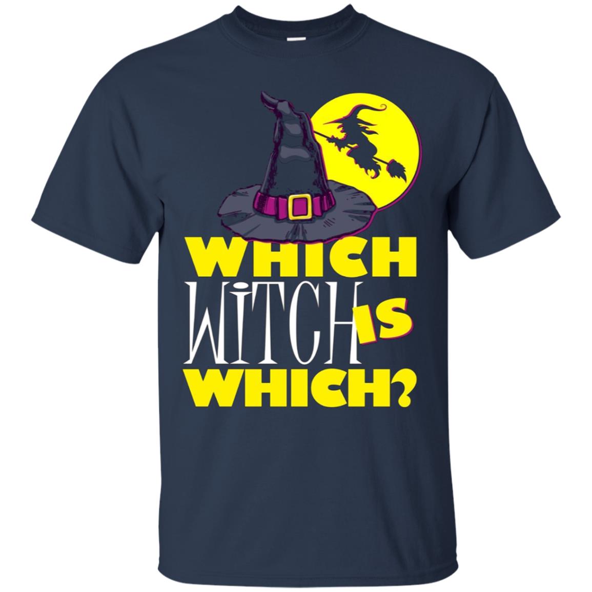 Funny Halloween T-Shirt Which Witch Is Which. Teacher Gift.