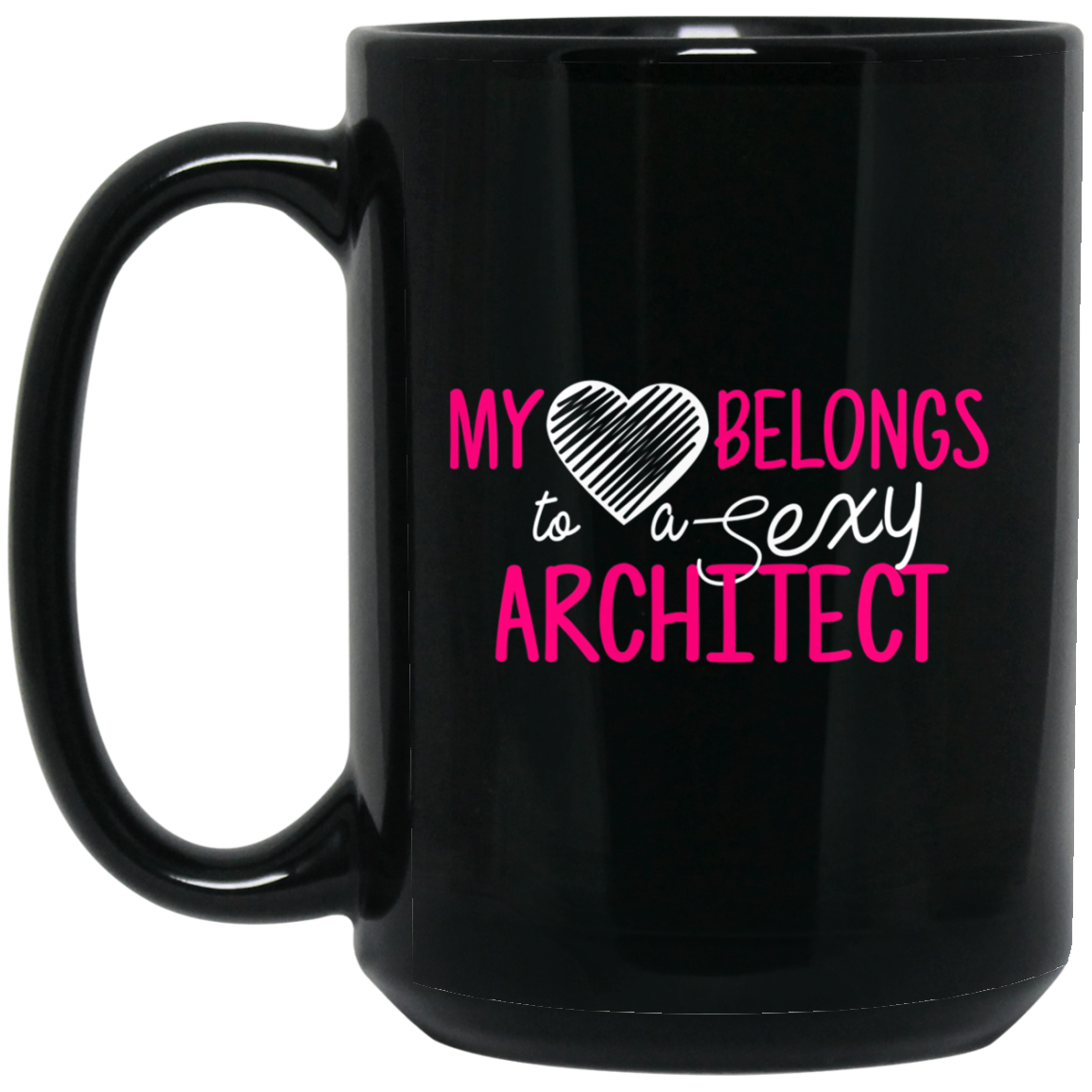 Architect Shirt My Heart Belongs Architects Wife Shirt