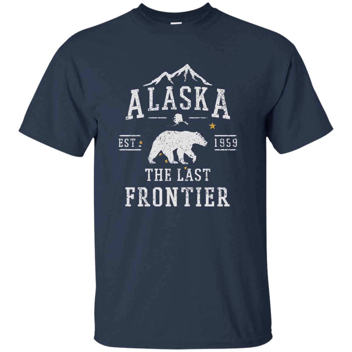 Alaska The Last Frontier Long Sleeve Shirt Alaskan Home Gift