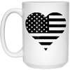 Image of America Flag Heart shirt - Patriotic 4th of July Tshirt