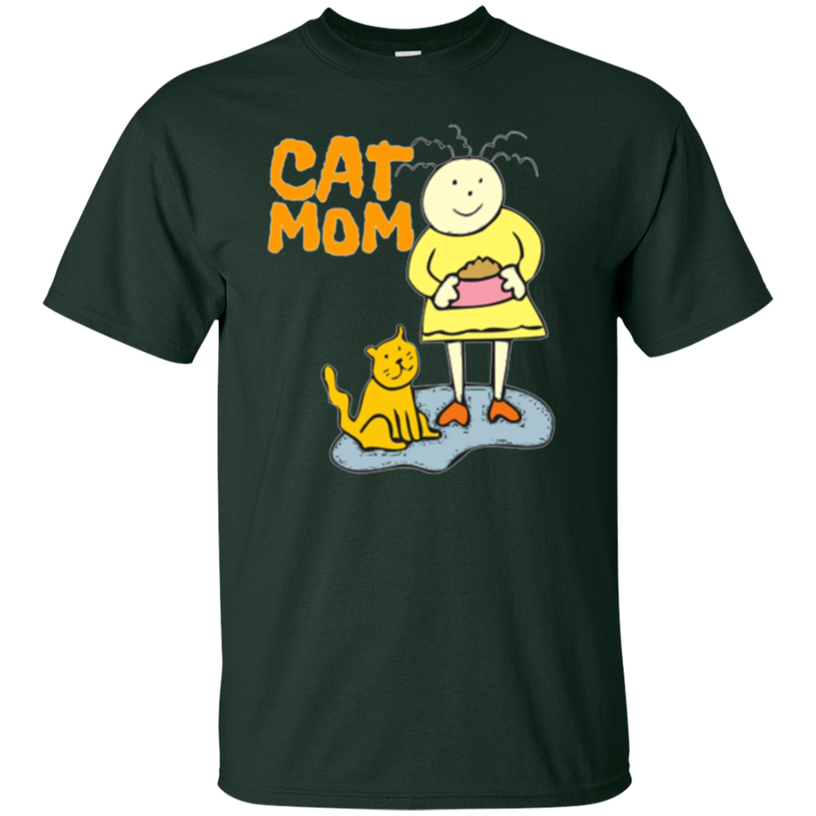 "Cat Mom" Cat Lover Cat Owner Cat Crazy T-Shirt