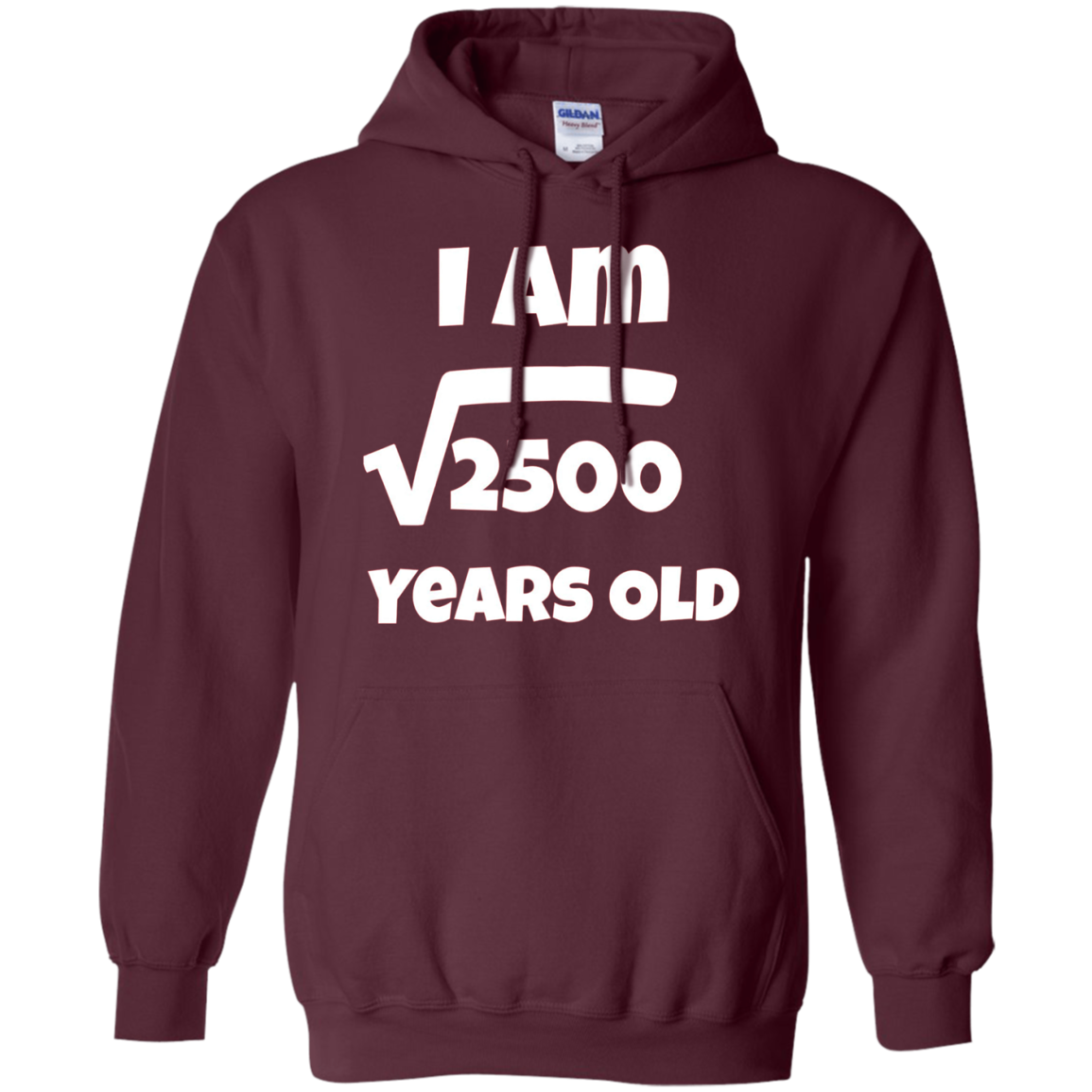 50 year old 50th Birthday Gift Idea: Square Root of 2500 Tee