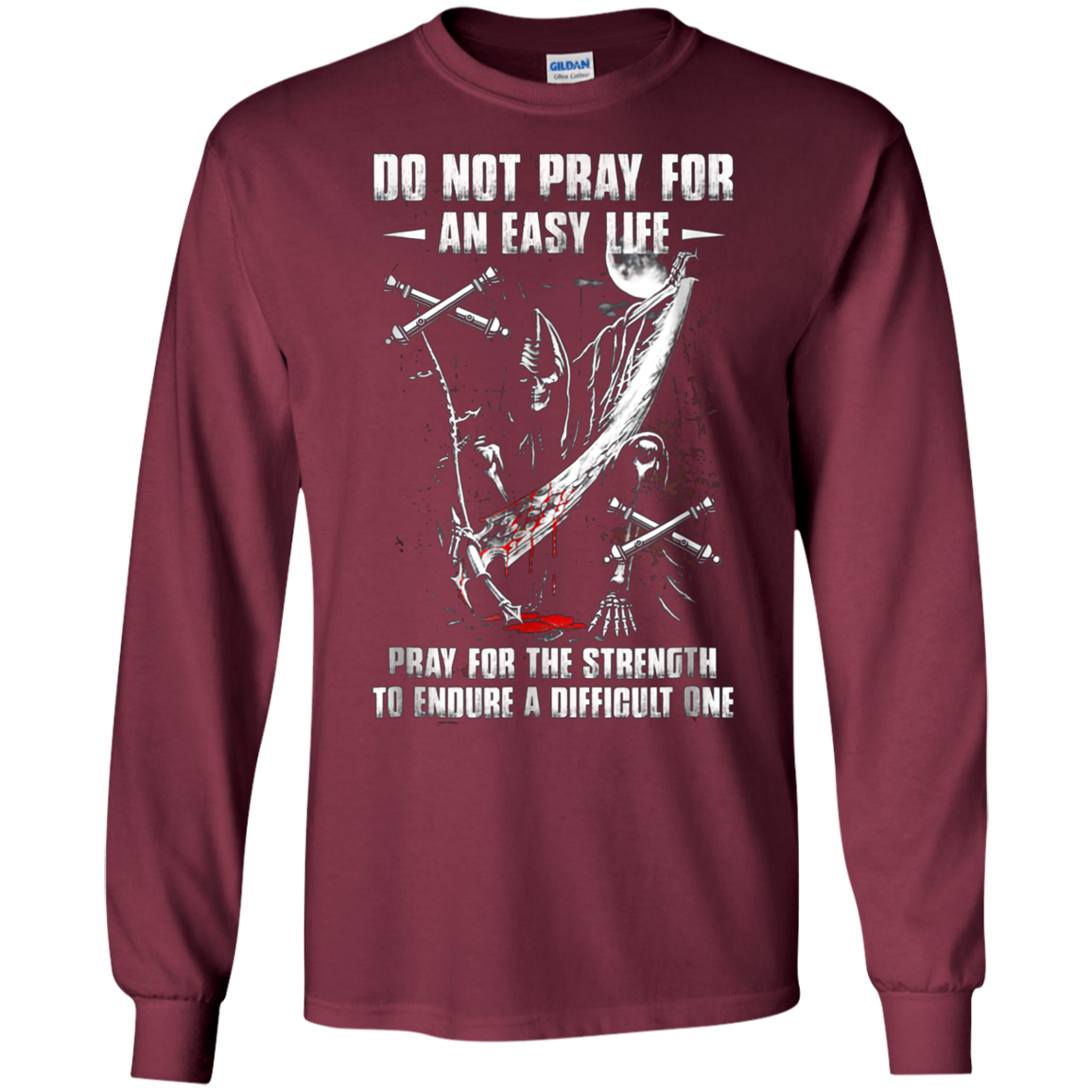 Artilleryman T-shirt , Do Not Pray For An Easy Life