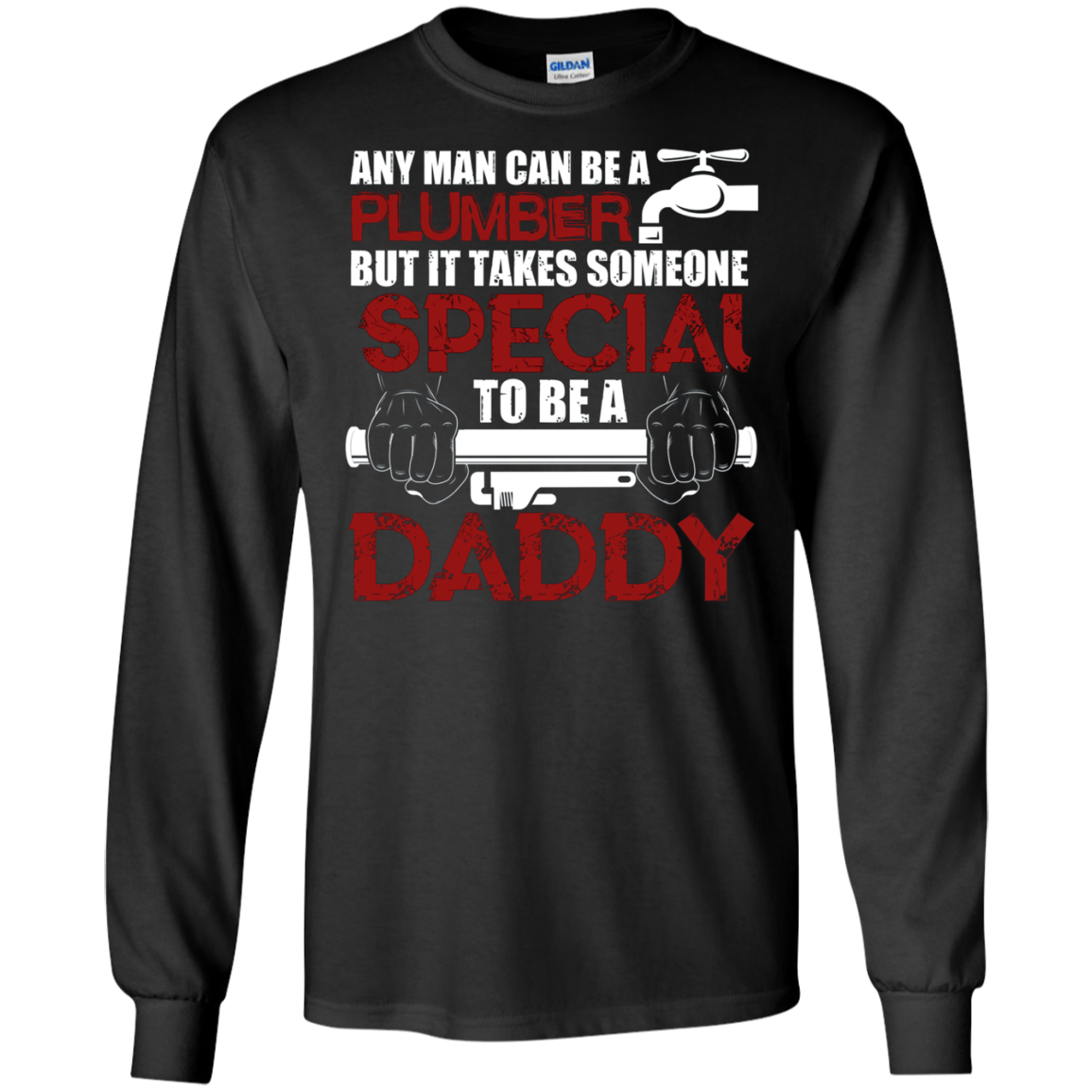 Any Man Can Be A Plumber T Shirt, Plumber Dad T Shirt